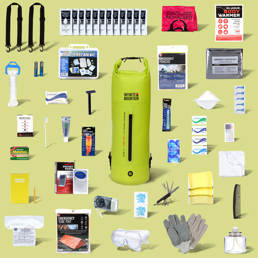 metal gear solid 3 ps2 iso The Infinite Mountain Emergency Survival Kit: 1 Human / 72 Hours (Lime